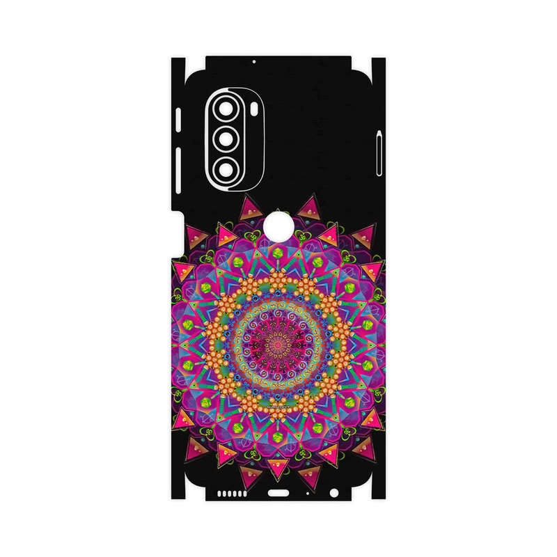 برچسب پوششی ماهوت مدل Mandala Design 5-FullSkin مناسب برای گوشی موبایل موتورولا Moto G51 5G