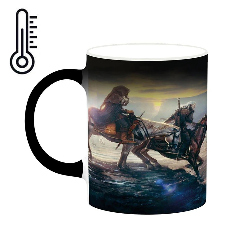 ماگ حرارتی کاکتی مدل بازی ویچر The Witcher 3 Wild Hunt کد mgh31161