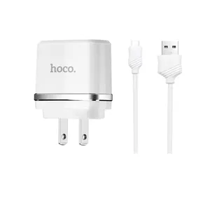 شارژر دیواری هوکو مدل C11A همراه با کابل microUSB