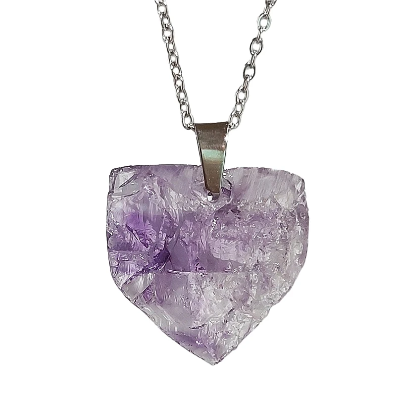 گردنبند دخترانه مدل آمیتیست کد 10-133