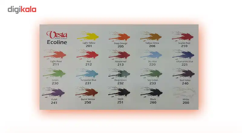 اکولین وستا مدل 01 بسته 12 عددی