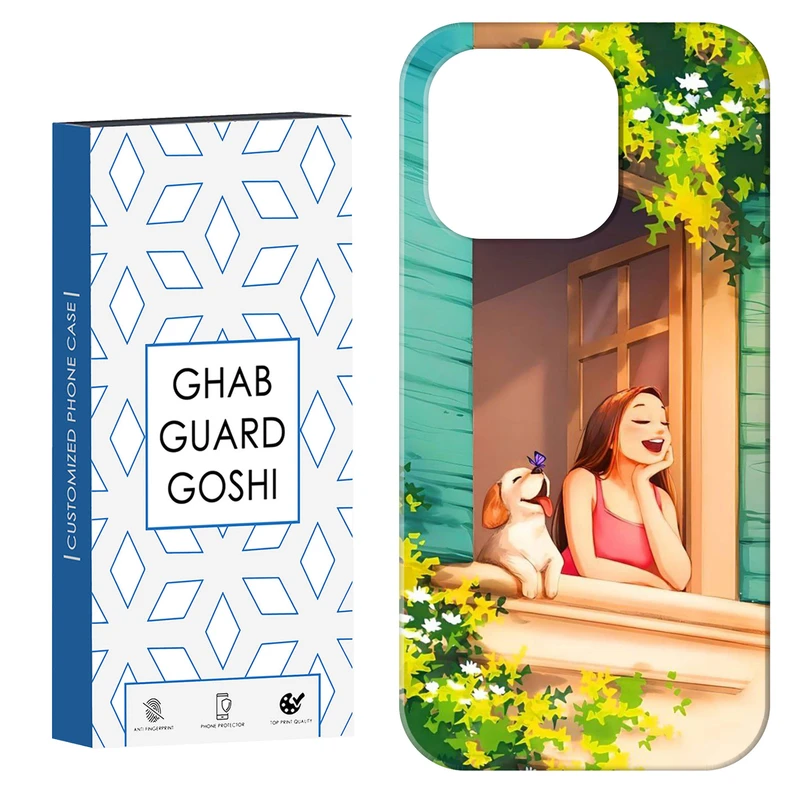 کاور قاب گارد گوشی طرح دخترانه کد Dimo-015 مناسب برای گوشی موبایل اپل  IPHONE 16 PRO MAX   