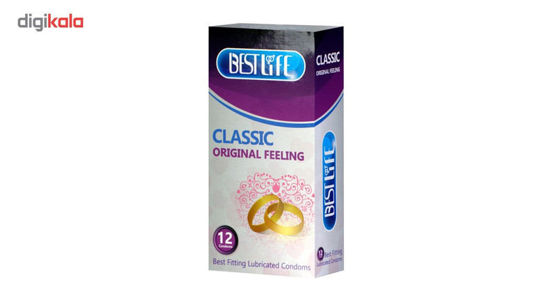 کاندوم بست لایف مدل Classic بسته 12 عددی کاندوم بست لایف مدل Classic بسته 12 عددی