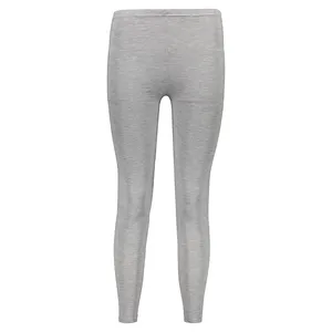001grey-melange Leging For Women