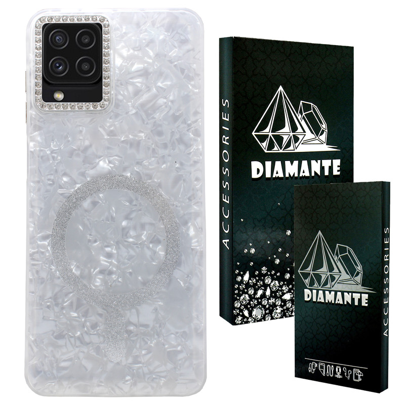 کاور دیامانته مدل Glitter Bk مناسب برای گوشی موبایل سامسونگ Galaxy A12