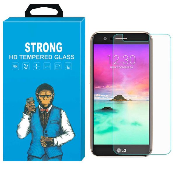 محافظ صفحه نمایش شیشه ای تمپرد مدل Strong مناسب برای گوشی ال جی K10 2017 محافظ صفحه نمایش شیشه ای تمپرد مدل Strong مناسب برای گوشی ال جی K10 2017