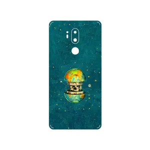 MAHOOT Collage of Earth Face Cover Sticker for LG G7 PLUS THINQ