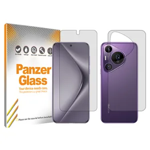 Panzer Glass Resistant model Transparent screen protector suitable for Huawei Pura 70 Pro mobile phone Along with the phone back protector