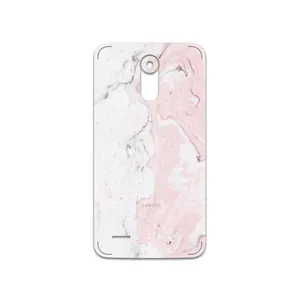 MAHOOT  Blanco-Pink-Marble Cover Sticker for LG Stylus 3