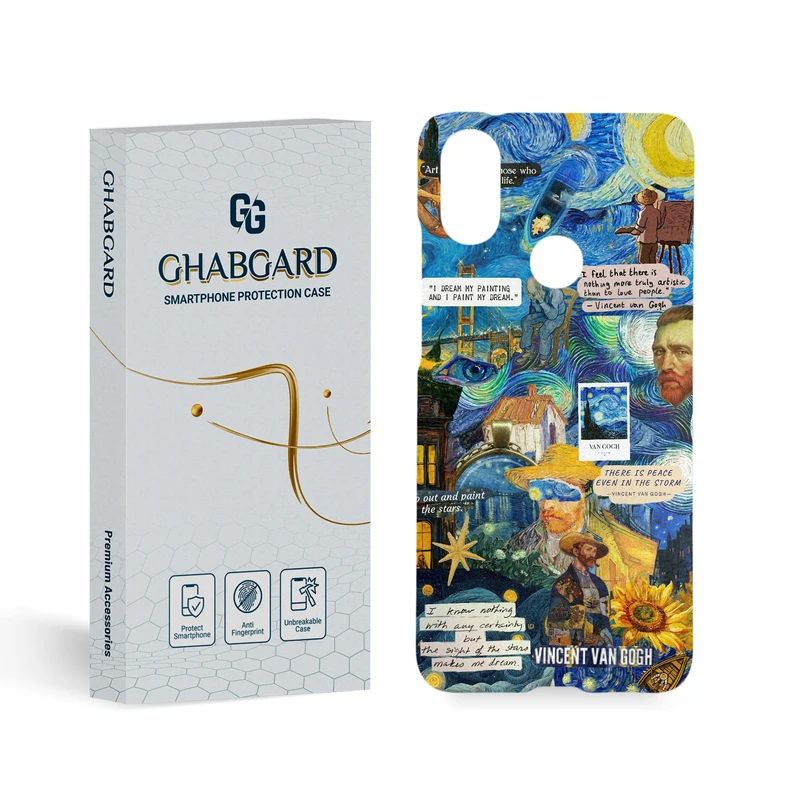 کاورقاب گارد مدل هنری مناسب برای گوشی موبایل شیائومی Mi A2 /Mi 6X