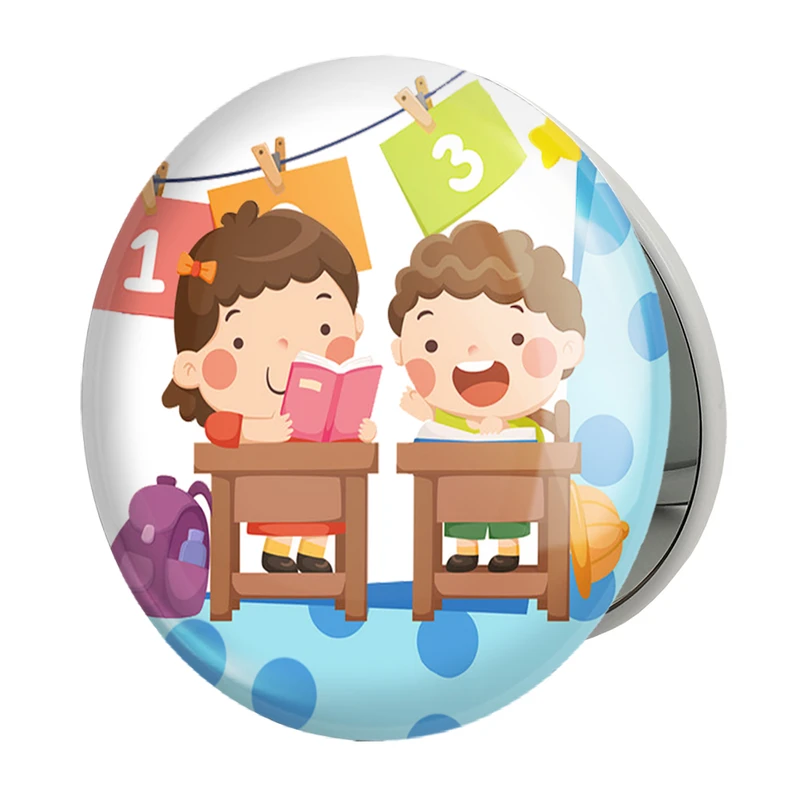 آینه جیبی خندالو طرح بازگشت به مدرسه مدل تاشو کد 30062