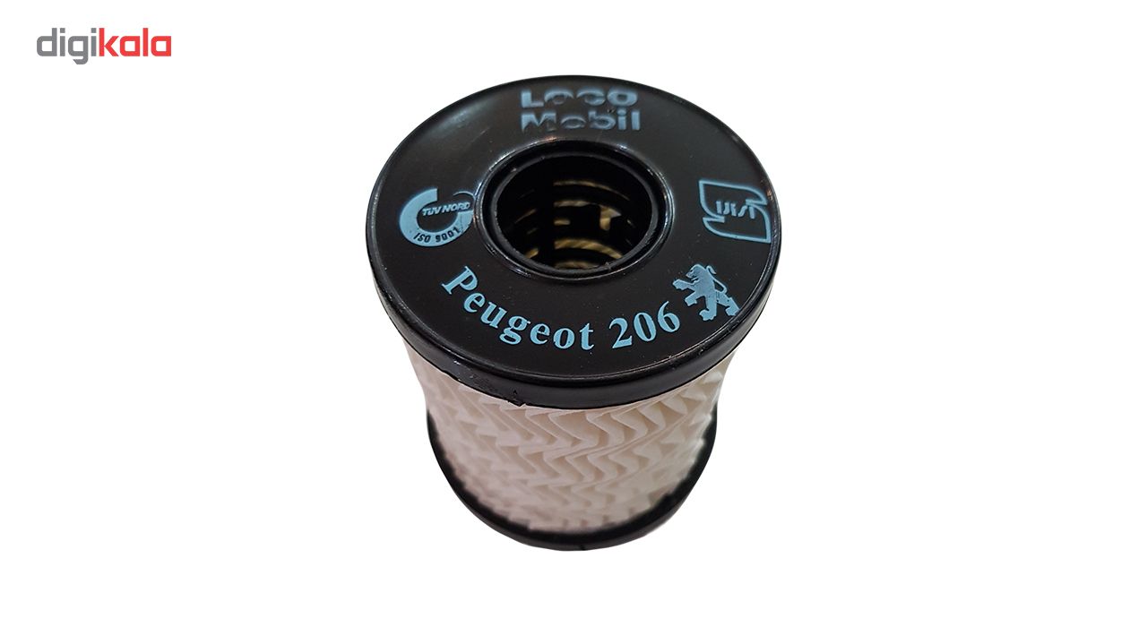 فیلتر روغن خودروی لوکومبیل مدل LO 66617 مناسب برای پژو 206 main 1 2
