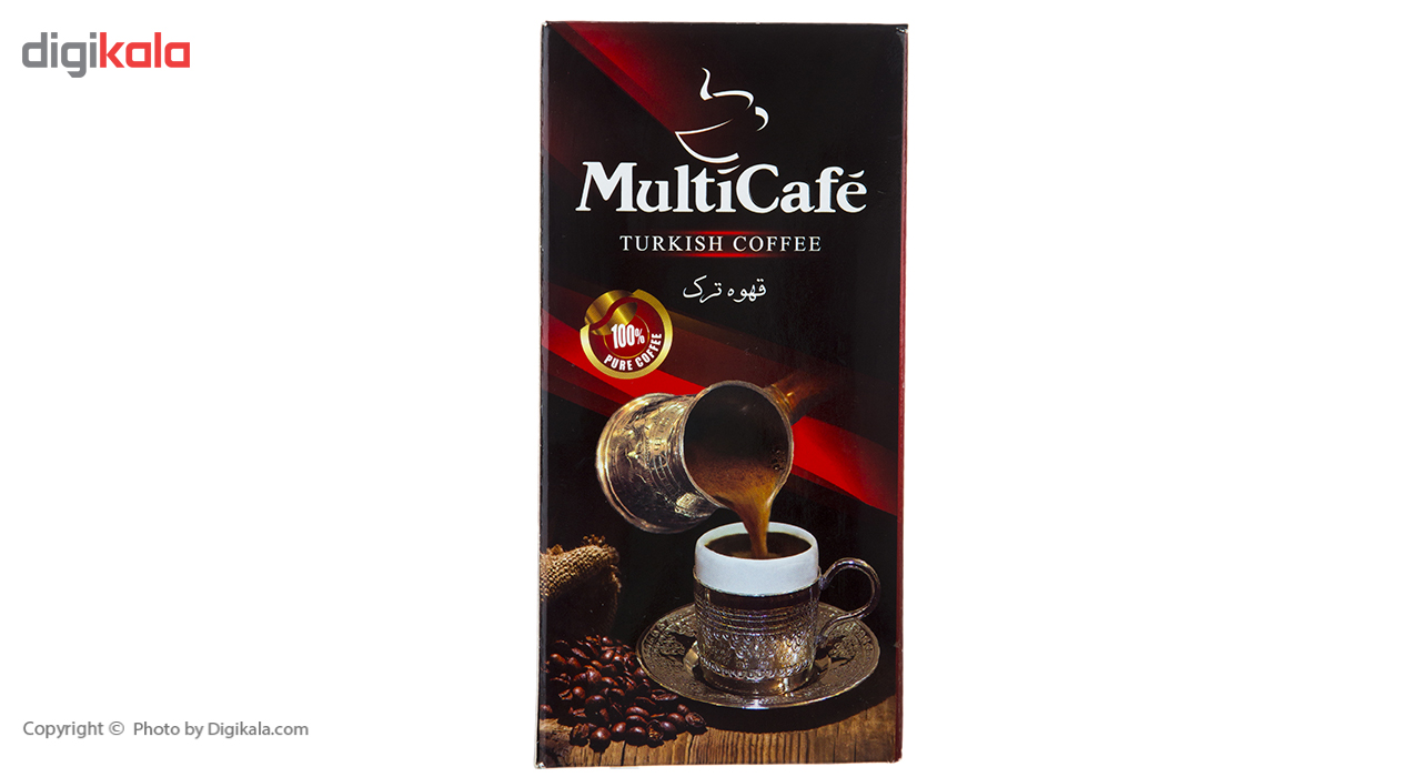 قهوه ترک مولتی کافه مقدار 100 گرم
