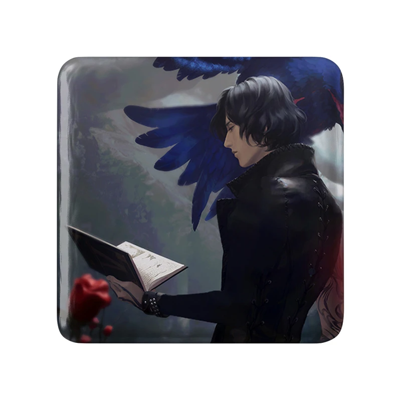 مگنت خندالو طرح بازی دویل می کرای Devil May Cry مدل مربعی کد 30237