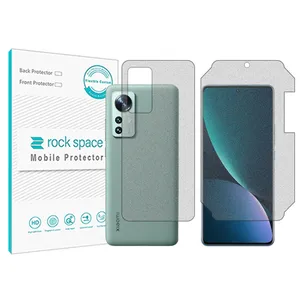 Matte Rockspace HyMTT screen protector suitable for Xiaomi 12 Pro mobile phone along with the back protector