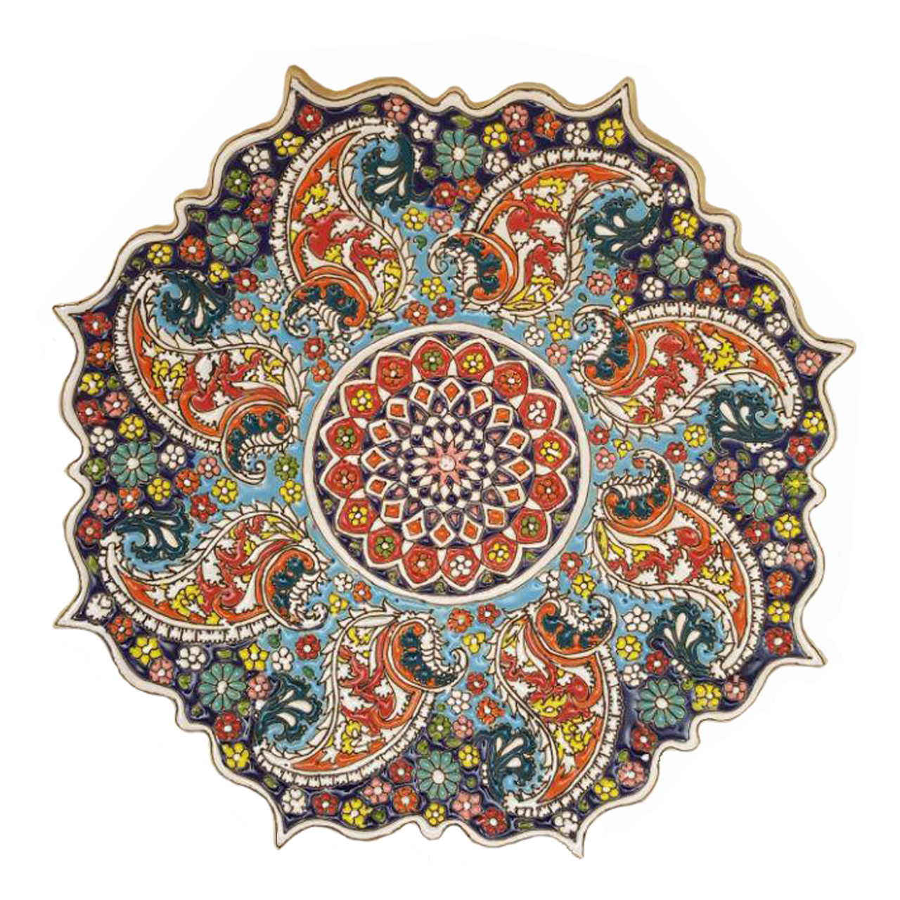 بشقاب مینا کاری رادین مدل MBA-3005