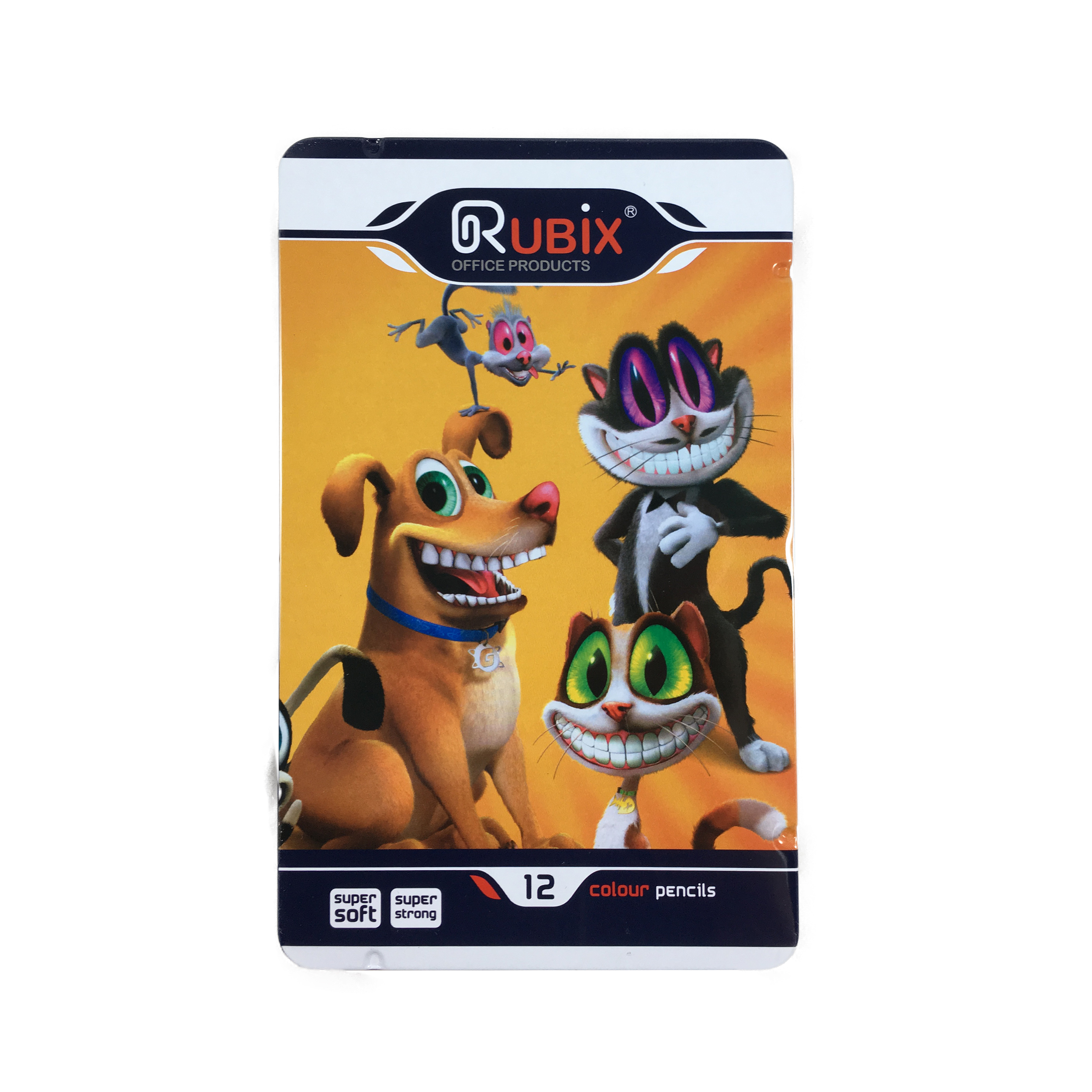 مداد رنگی ۱۲ رنگ روبیکس مدل SR01
