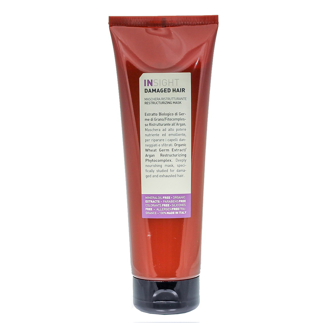 ماسک مخصوص موهای آسیب دیده اینسایت مدل Damaged Hair حجم 250 میلی لیتر