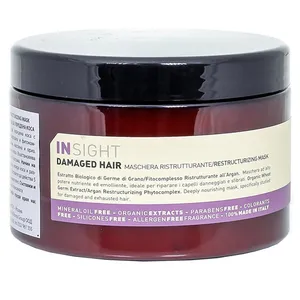 ماسک مخصوص موهای آسیب دیده اینسایت مدل Damaged Hair حجم 500 میلی لیتر