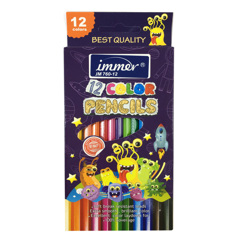 مداد رنگی ۱۲ رنگ ایمر مدل 112