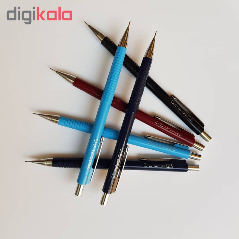 مداد نوکی 0.5 میلی متری ساکورا مدل 125 مداد نوکی 0.5 میلی متری ساکورا مدل 125