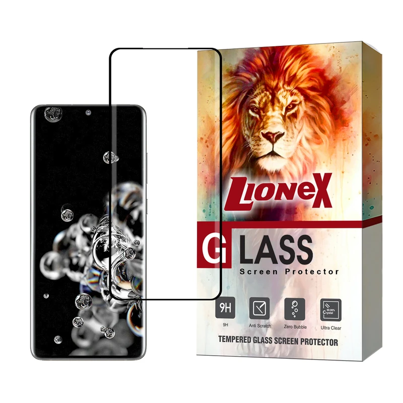 محافظ صفحه نمایش لایونکس مدل EDGNWLI مناسب برای گوشی موبایل سامسونگ Galaxy S20 Ultra 4G / Galaxy S20 Ultra 5G