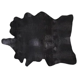 چرم طبیعی مدل بزی کورکودیل کد 02G094C