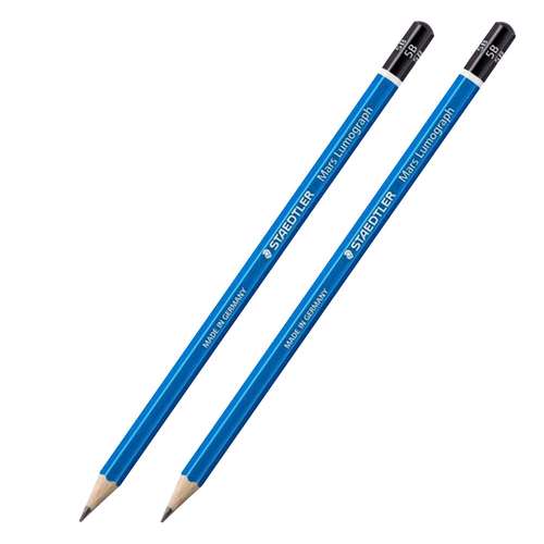 مداد طراحی استدلر مدل لوموگراف 5B بسته 2 عددی