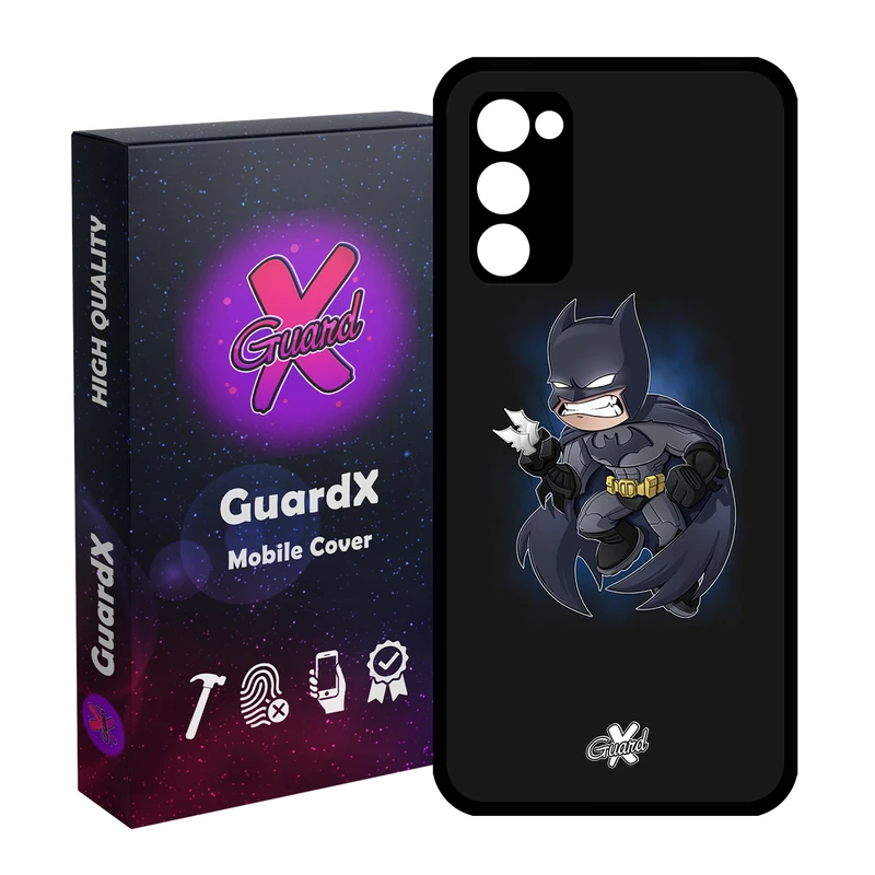 کاور گارد ایکس طرح Batman مدل Glass10049 مناسب برای گوشی موبایل سامسونگ Galaxy S20 FE
