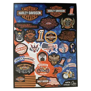  برچسب بدنه موتور سیکلت مدل HAR_DAV