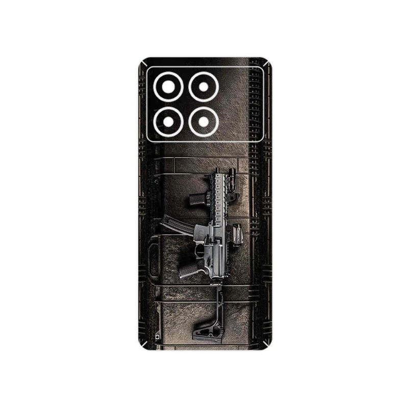 برچسب پوششی ماهوت مدل GUN مناسب برای گوشی موبایل شیائومی Poco X6 Pro