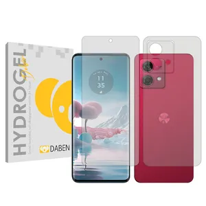 Daben Tough model transparent screen protector suitable for Motorola Moto G84 Mobile phone Along with the phone back protector