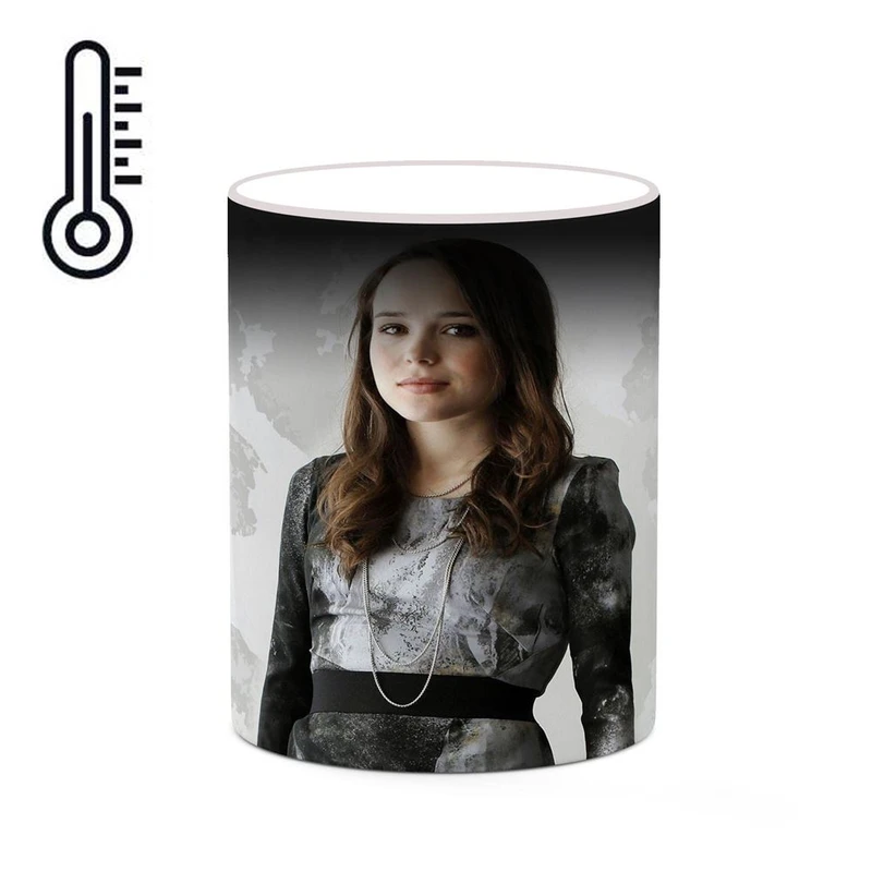 ماگ حرارتی کاکتی طرح Ellen Page مدل mgh25903