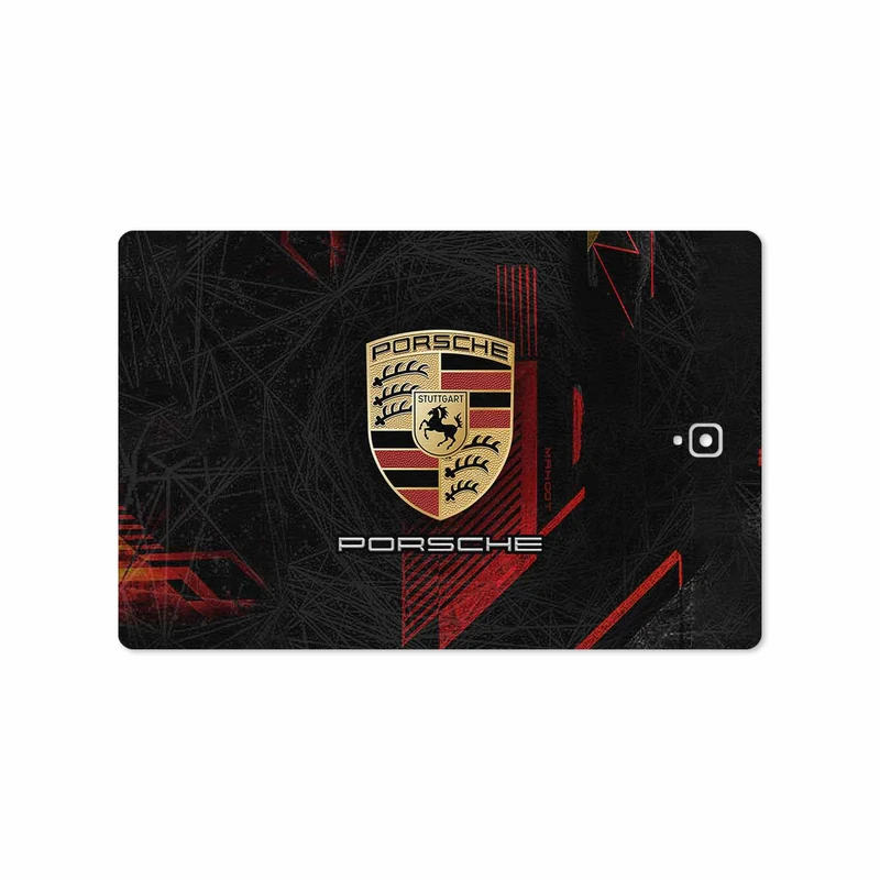 برچسب پوششی ماهوت مدل Porsche-Logo مناسب برای تبلت سامسونگ Galaxy Tab S3 9.7 2017 T825