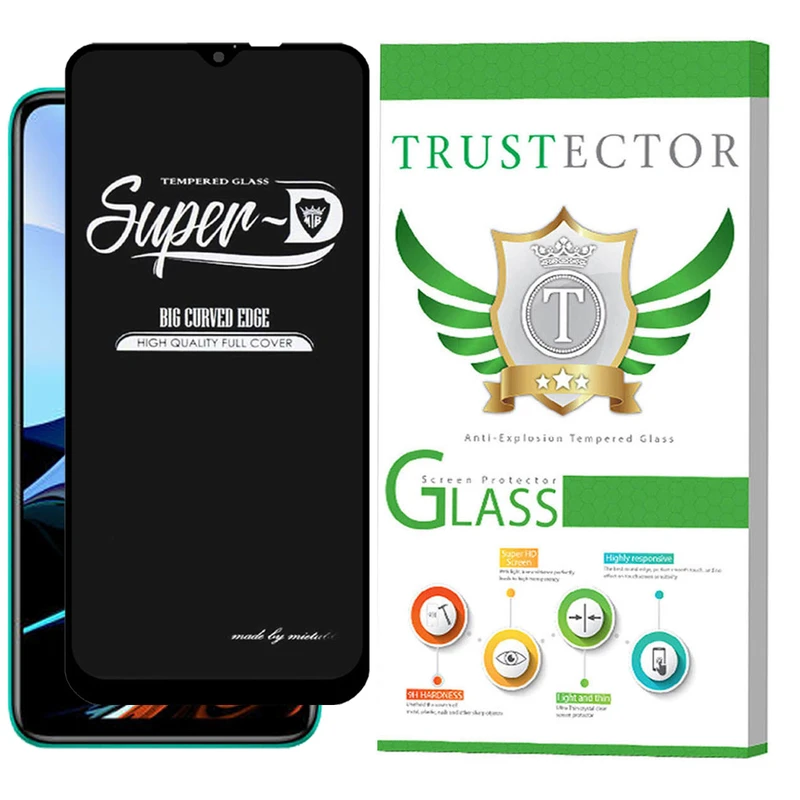 محافظ صفحه نمایش تراستکتور مدل SUTA-Glass مناسب برای گوشی موبایل شیائومی Redmi 9T