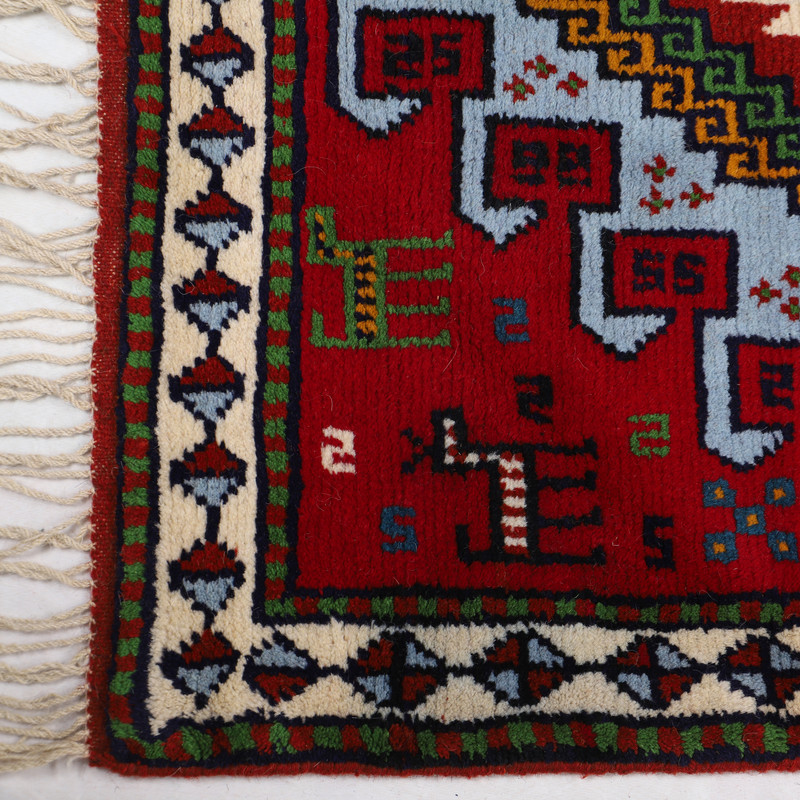 فرش دستبافت دو متری طرح خراسان کد 4020568