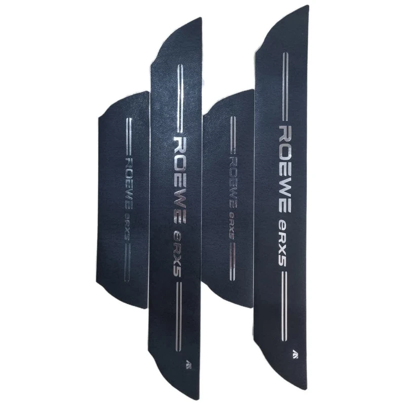 برچسب پارکابی خودرو امیران اسپرت طرح چرم کد 2025083 مناسب برای رووه erx5 مجموعه 4 عددی