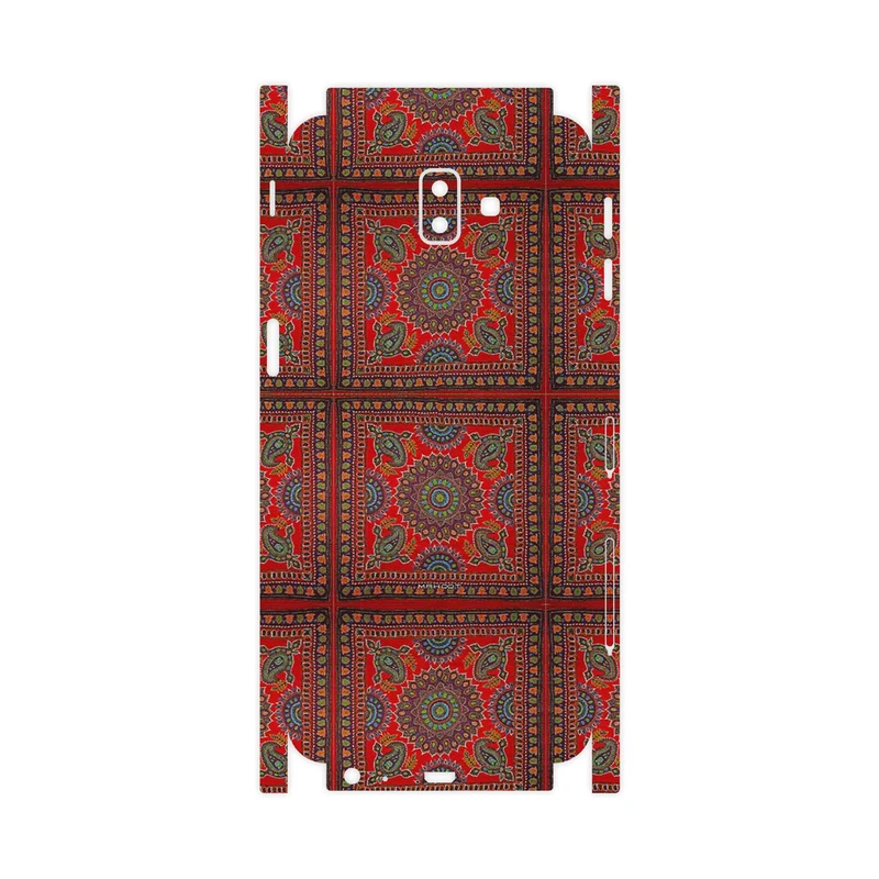 برچسب پوششی ماهوت مدل Embroidered Rug-FullSkin مناسب برای گوشی موبایل سامسونگ Galaxy J6 Plus