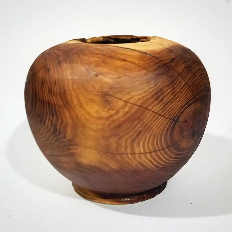 گلدان چوبی مدل روستیک شاتوت