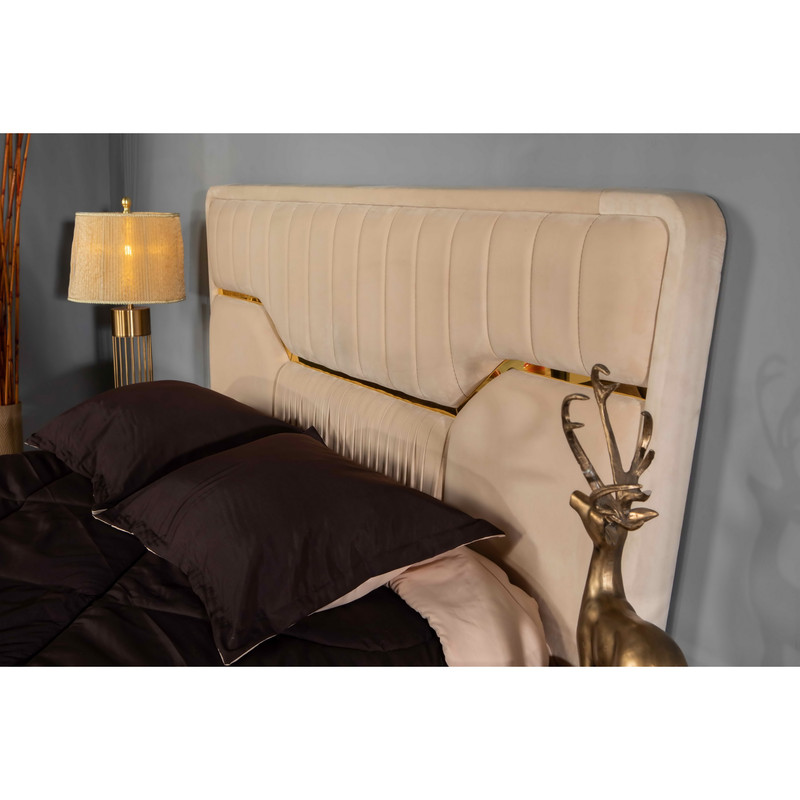 تخت خواب دو نفره مدل 202 سایز 160x200 سانتیمتر