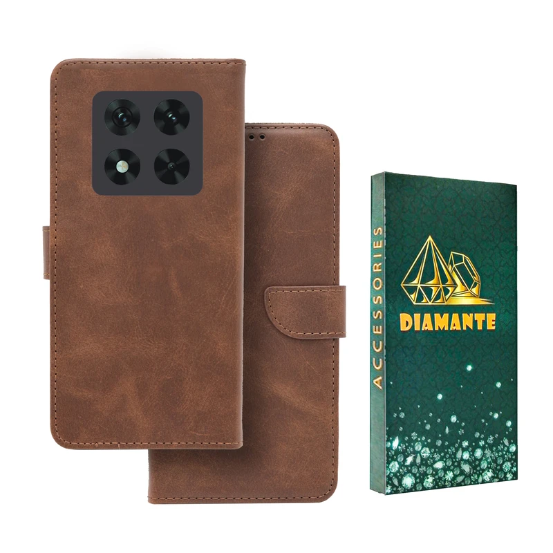 کیف کلاسوری دیامانته مدل Bors Gn مناسب برای گوشی موبایل شیائومی Redmi Note 14 Pro 4G