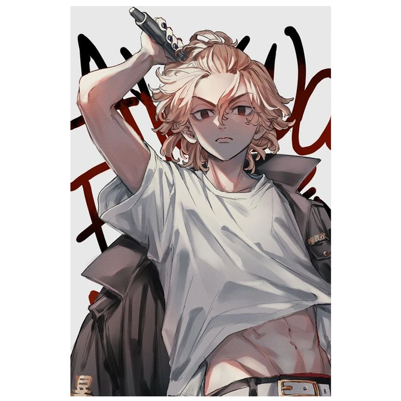 پوستر مدل انیمه توکیو ریونجرز Tokyo revengers طرح مایکی و Mikey کد 735