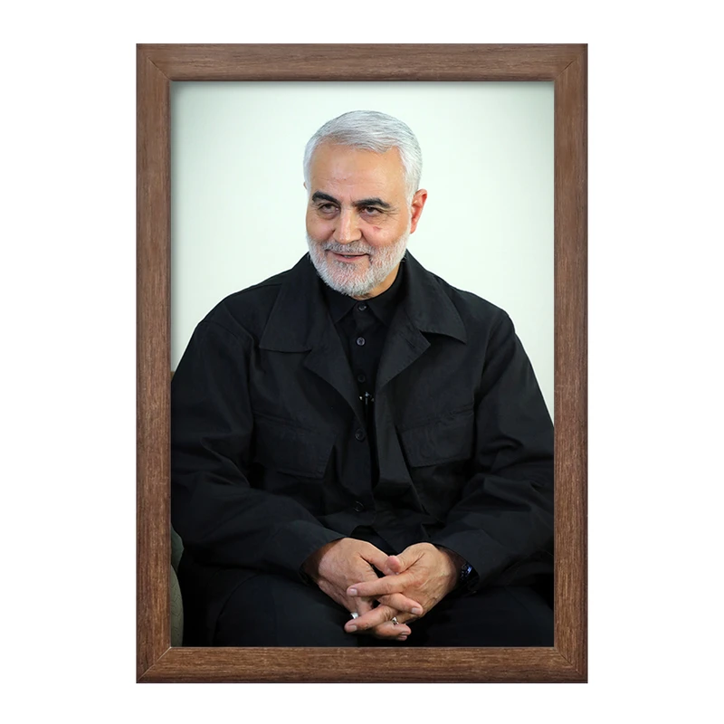 تابلو خندالو طرح سردار قاسم سلیمانی  کد 12607