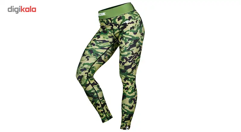 لگینگ ورزشی زنانه ترک ویر مدل Trec Girl 19 Strong Camo
