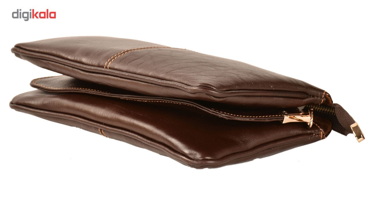 کیف رو دوشی چرم طبیعی کهن چرم مدل V157-7