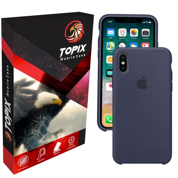 کاور سیلیکونی تاپیکس مناسب برای گوشی موبایل اپل iPhone X کاور سیلیکونی تاپیکس مناسب برای گوشی موبایل اپل iPhone X
