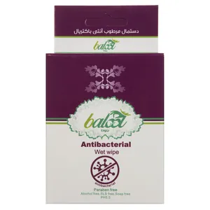 دستمال مرطوب بلوط مدل Antibacterial بسته 10 عددی
