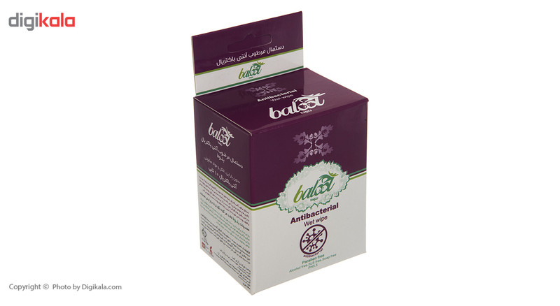 دستمال مرطوب بلوط مدل Antibacterial بسته 10 عددی