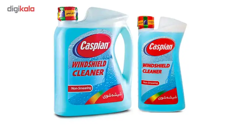 مجموعه 2 عددی شیشه شوی خودرو کاسپین مدل non-smearing p حجم 5 لیتری