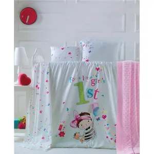 سرویس خواب نوزادی مدل Bambina یک نفره 5 تکه